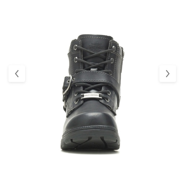 Harley-Davidson women’s Black Leather Tegan Boots - Picture 2 of 8